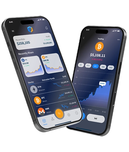 App Móvil de Trading de BTC 6000 Lexipro